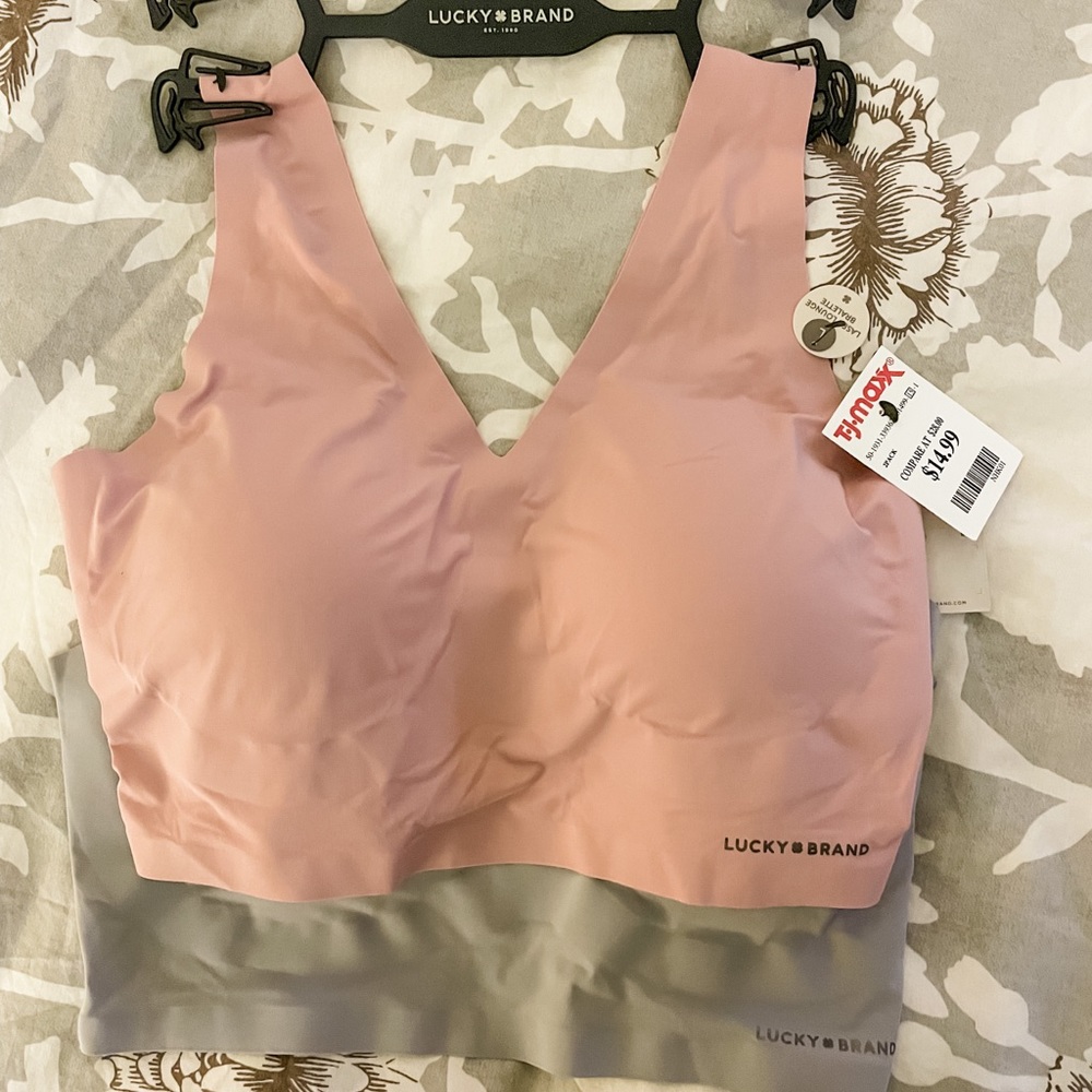 Lucky Brand seamless bras